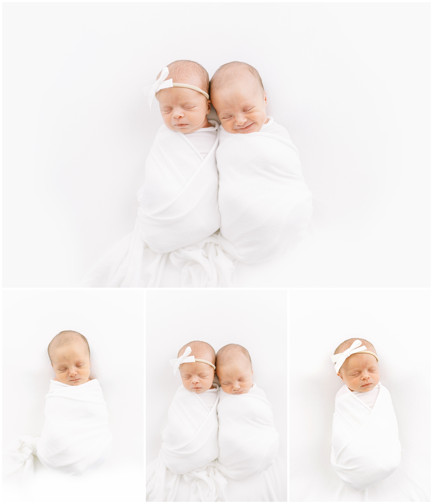 Newborn Twins Marietta Studio Atlanta Photographer