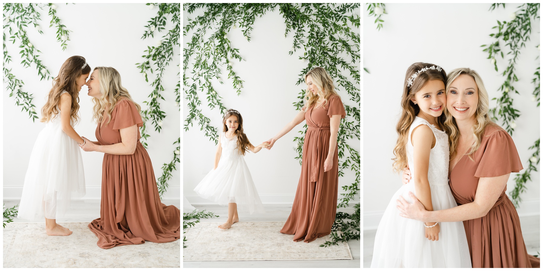 Photos of a mother and daughter by Atlanta Motherhood photographer Lindsey Powell.